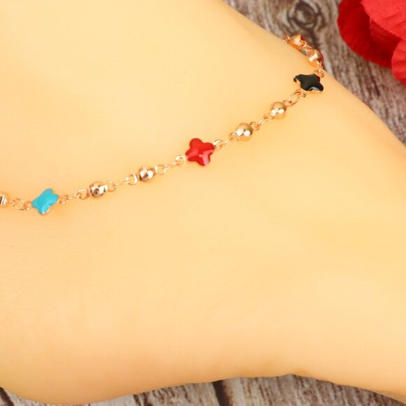 "Dainty Anklet for Women – Elegant Everyday Jewelry & Perfect Gift | MLCRC1019 - Picture 6 of 10